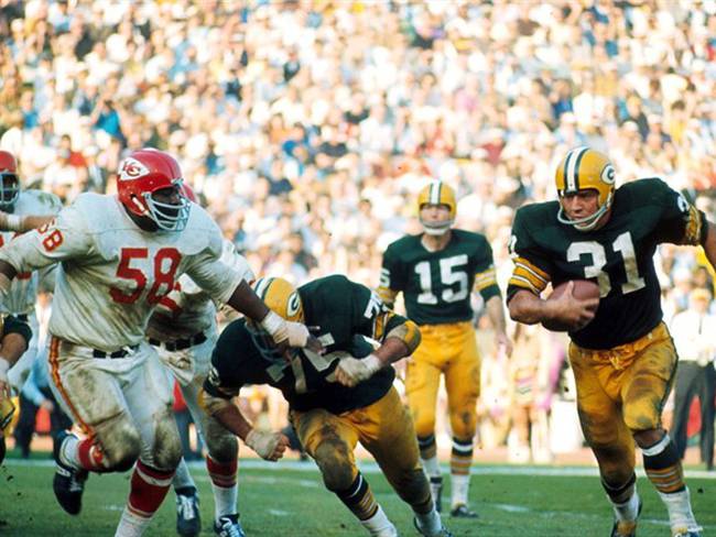 Super Bowl I Kansas City vs Green Bay Packers. Foto: Getty Images