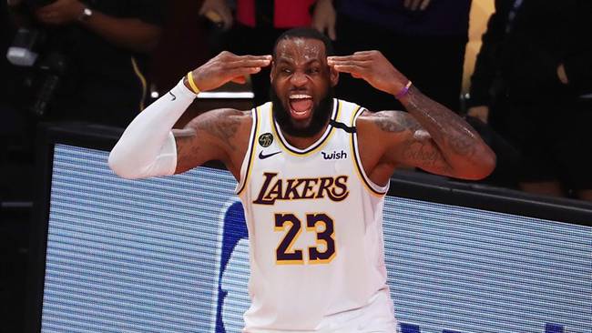 LeBron James Lakers. Foto: Getty Images