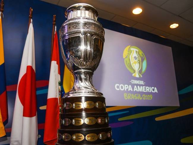 Trofeo de la Copa América . Foto: Twitter @Conmebol