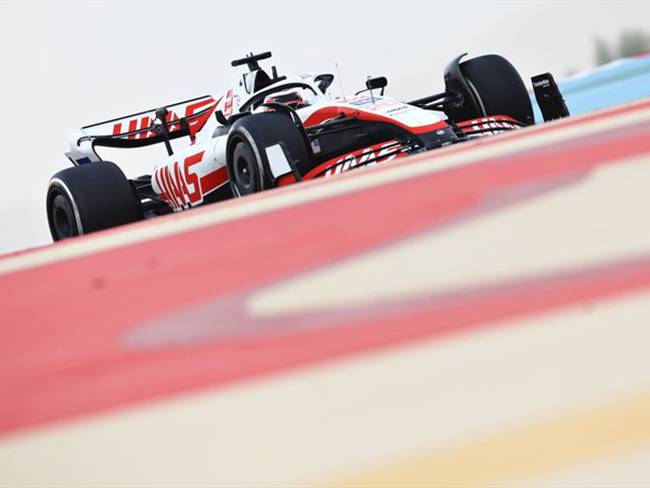 Magnussen fue el más rápido de la jornada en Bahrein.. Foto: getty