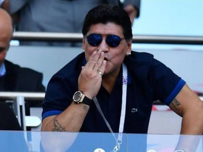 Diego Armando Maradona. Foto: W Deportes