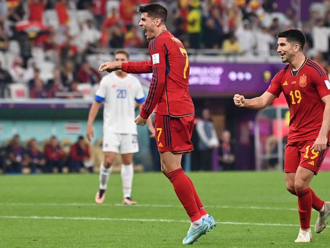 España goleó a Costa Rica