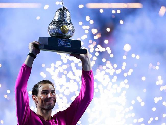 Rafael Nadal ganó el Abierto Mexicano. Foto: Getty