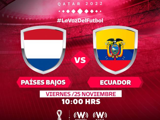 Paises Bajos vs Ecuador