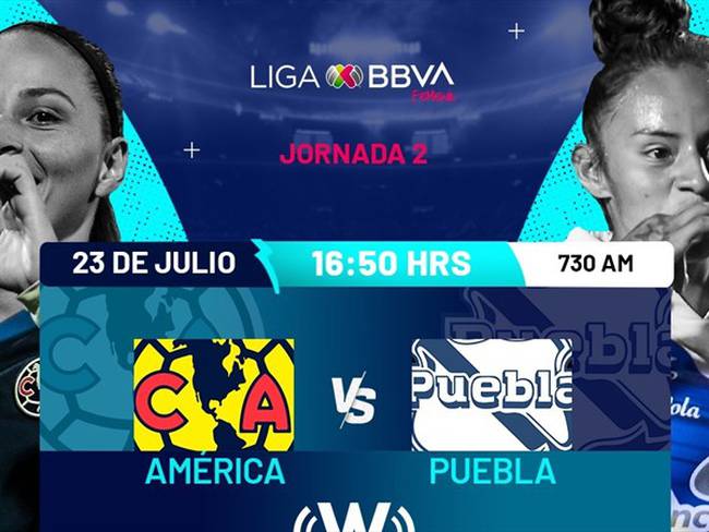 América vs Puebla . Foto: wdeportes
