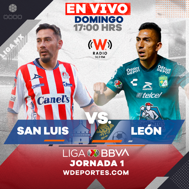 San Luis vs León, EN VIVO ONLINE, Liga MX Jornada 1