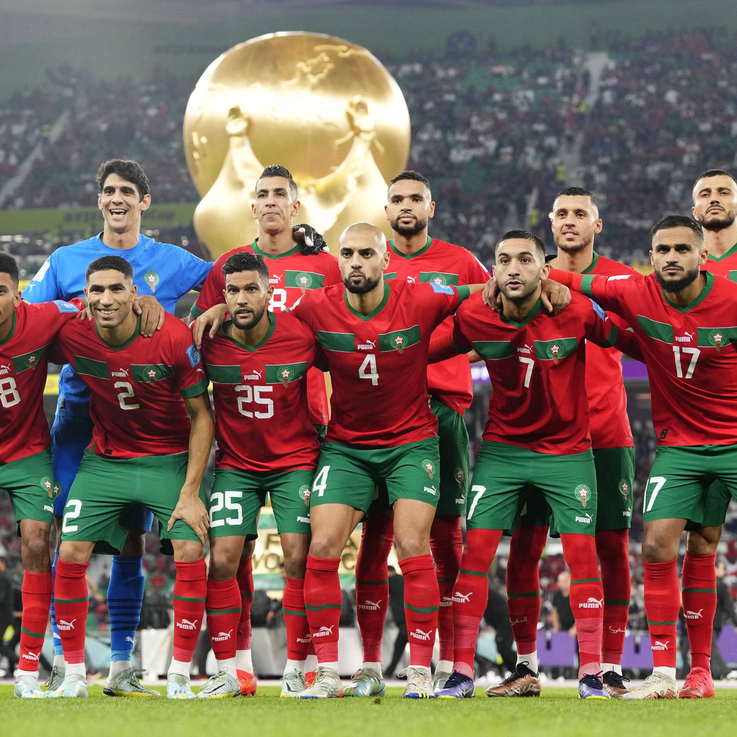Selección de fútbol de marruecos jugadores