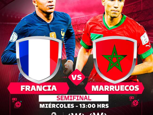 Francia vs Marruecos: EN VIVO, horario, dónde ver y escuchar, semifinal, Mundial de Qatar 2022