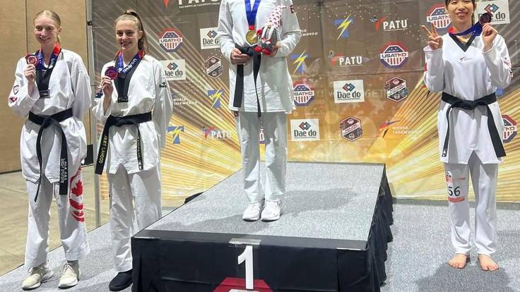 La mexicana Daniela Souza se corona en el Abierto de Taekwondo en Estados Unidos