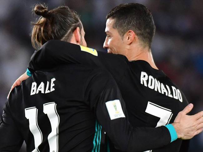 Cristiano y Bale se abrazan en el segundo gol. Foto: Getty Images
