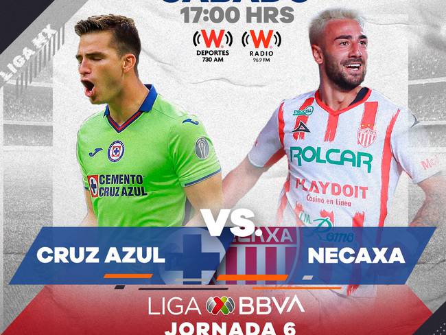 Cruz Azul vs Necaxa, horario, canal, cómo y donde ver en vivo, Liga MX Jornada 6