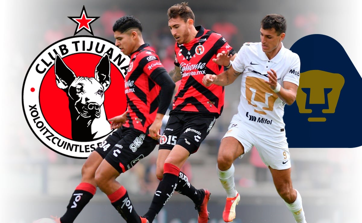 Xolos vs Pumas, EN VIVO, Dónde y a qué hora ver, Liga MX Jornada 1