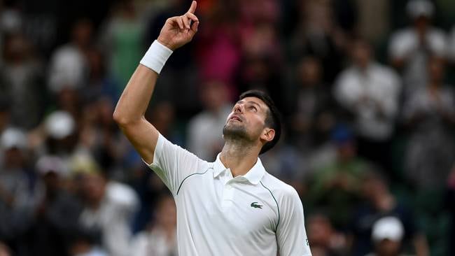 Novak Djokovic  a la final de Wimbledon