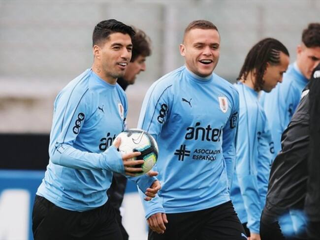 Jonathan Rodríguez 'encabeza' la lista de Uruguay para las Eliminatorias