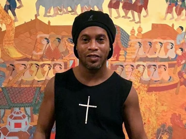 Ronaldinho . Foto: TWITTER: @10Ronaldinho