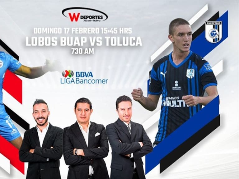Lobos BUAP vs Querétaro en vivo . Foto: W Deportes