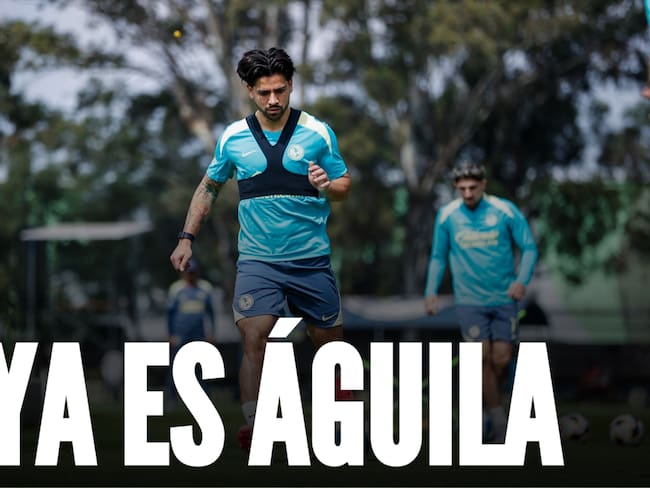 Víctor Dávila es presentado como nuevo refuerzo del América para el Apertura 2024