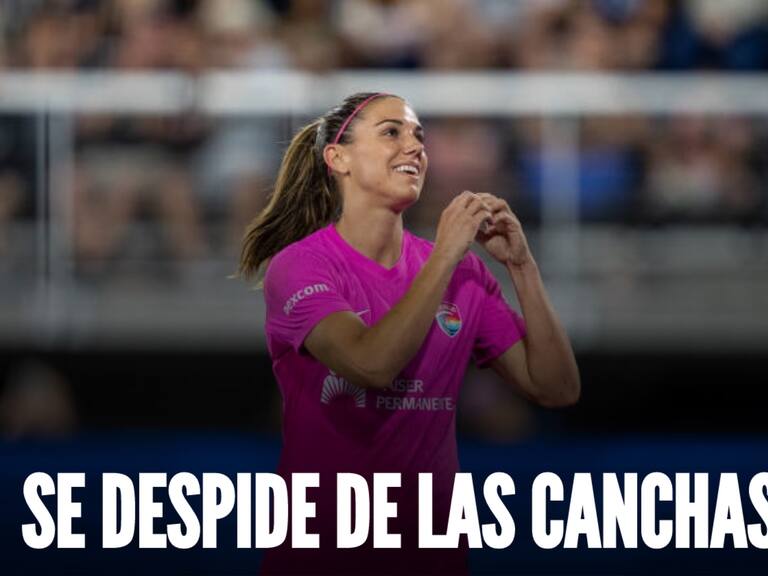 Alex Morgan, leyenda de la Selección de Estados Unidos, anuncia su retiro de las canchas