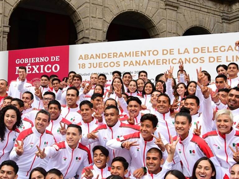 Delegación Mexicana. Foto: Mexsport