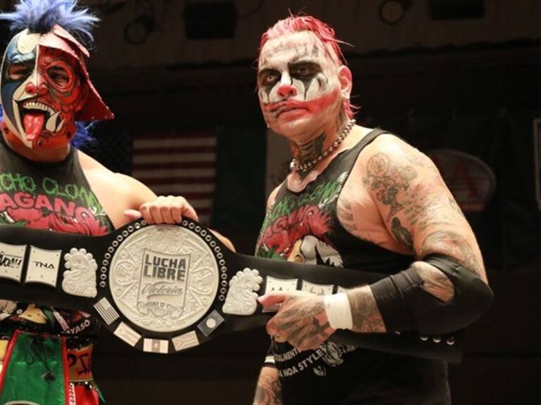 Psycho Clown y Pagano. Foto: Twitter