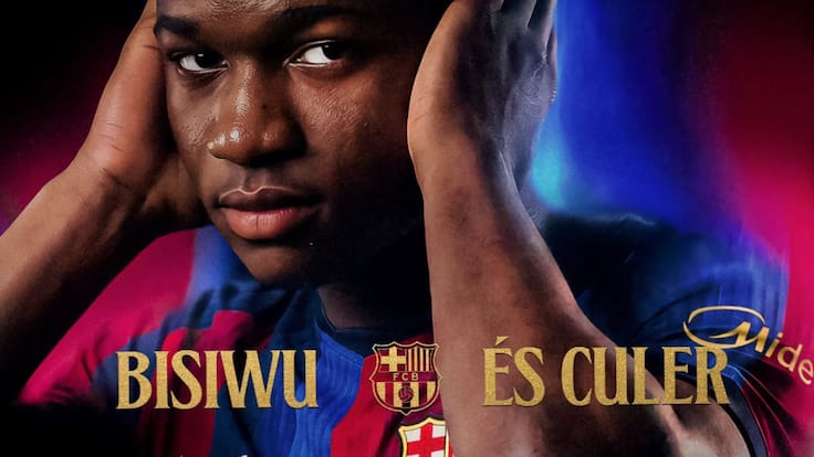 Oficial: El FC Barcelona ficha a Jesse Bisiwu, la perla belga de 8,5 millones