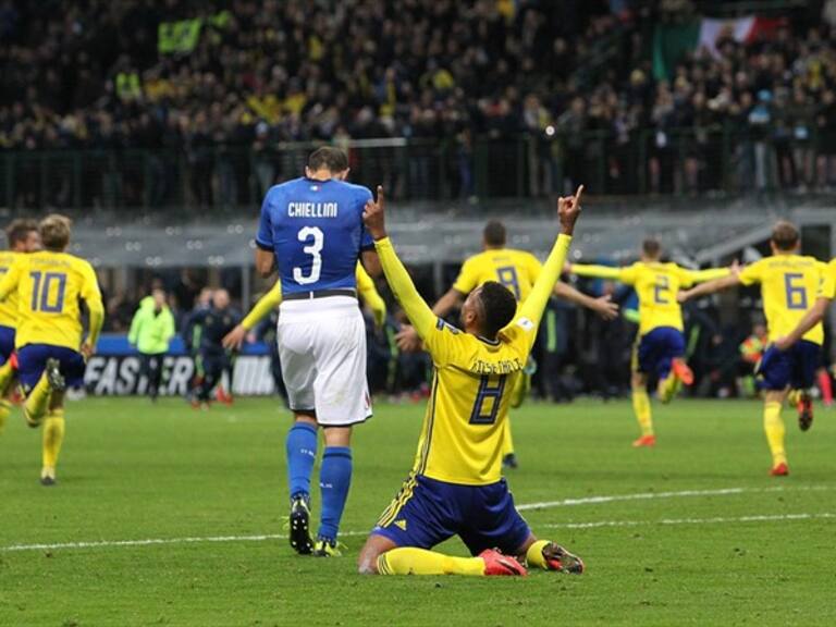 Italia vs Suecia. Foto: