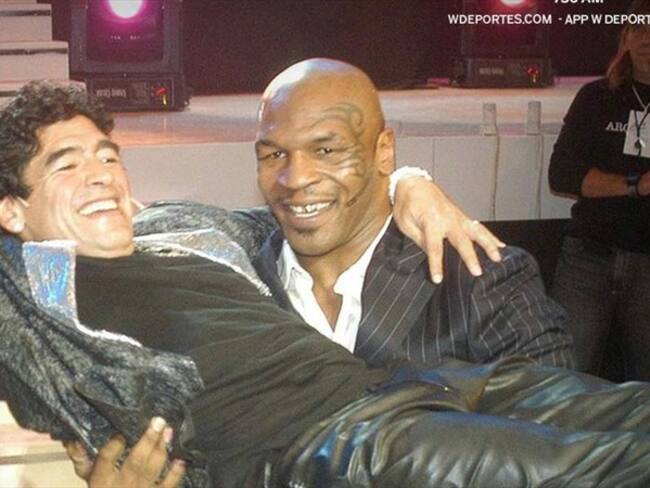 Maradona y su amor por el Boxeo