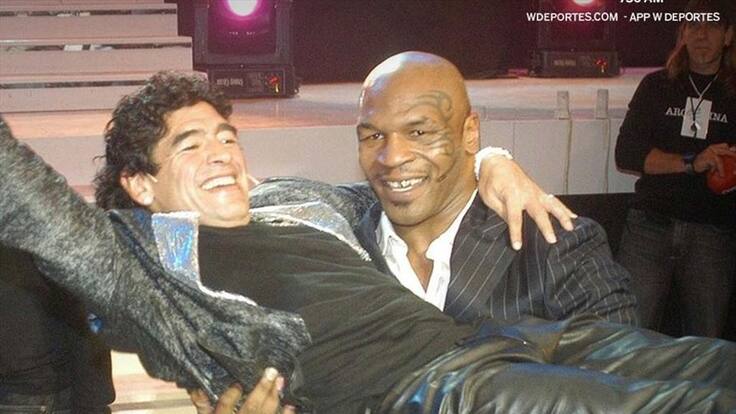 Maradona y su amor por el Boxeo