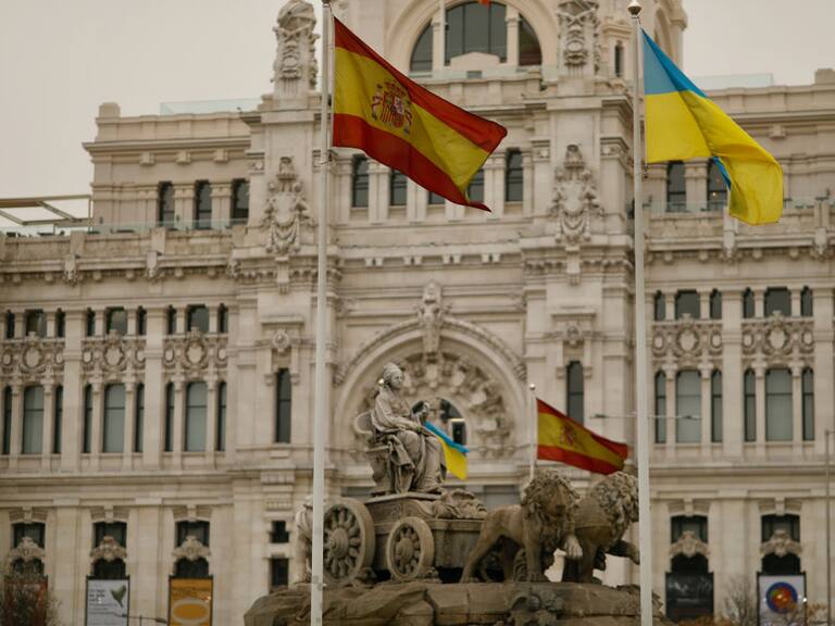 La Calima ha inundado las calles de Madrid de polvo del Sahara.