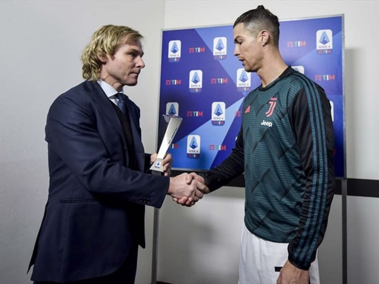 Nedved y CR7. Foto: GettyImages