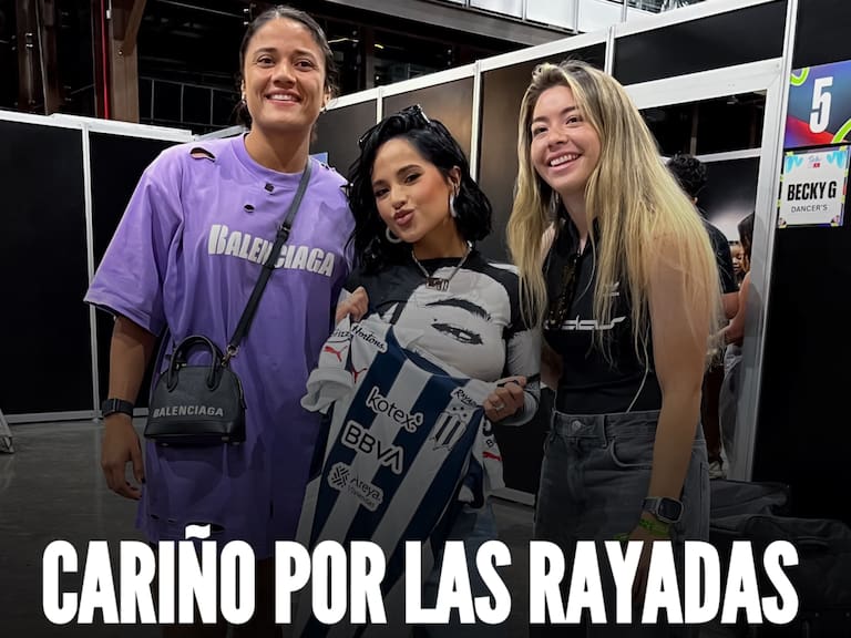 Becky G muestra su amor por las Rayadas de la Liga MX Femenil