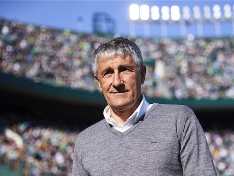 Quique Setién. Foto: GettyImages