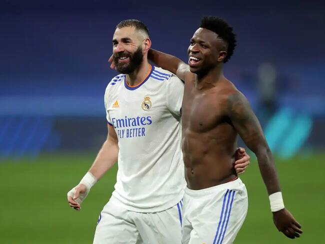 Benzema y Vinicius, los números de los héroes del Madrid