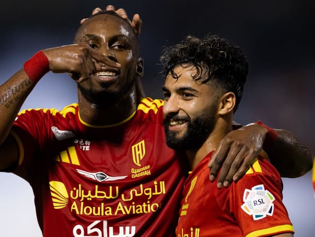 Julián Quiñones marca gol con Al Qadsiah en la Saudi Pro League