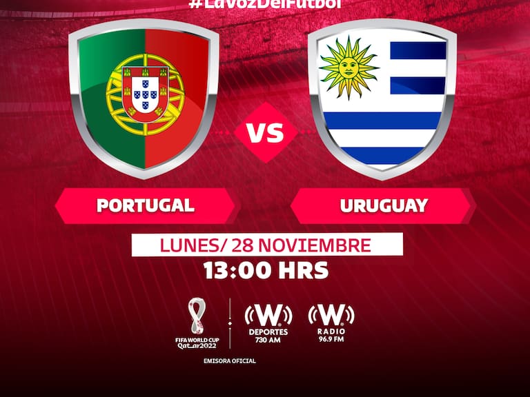 Portugal vs Uruguay, en vivo
