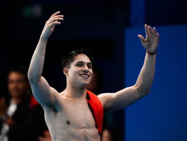 Osmar Olvera nominado a Atleta del Año y entra en la élite de World Aquatics
