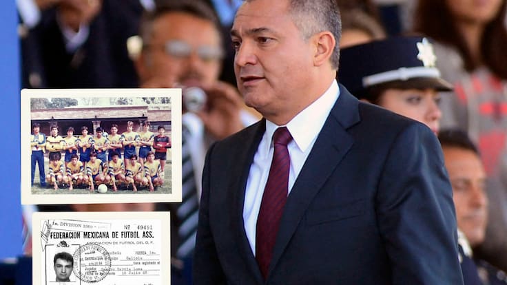 García Luna pasó de tener el sueño de ser jugador profesional a ser sentenciado por narcotráfico