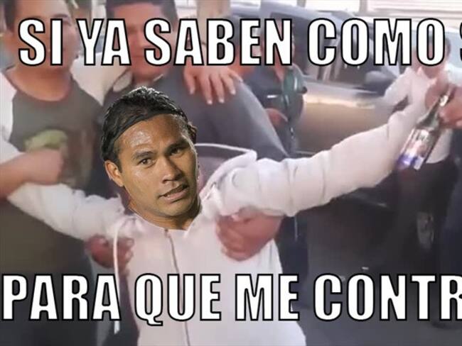 El Gullit Peña sigue con la fiesta