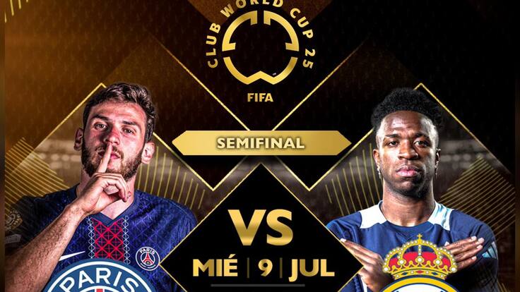 PSG vs Real Madrid: EN VIVO, dónde, cuándo y a qué hora ver las Semifinales del Mundial de Clubes