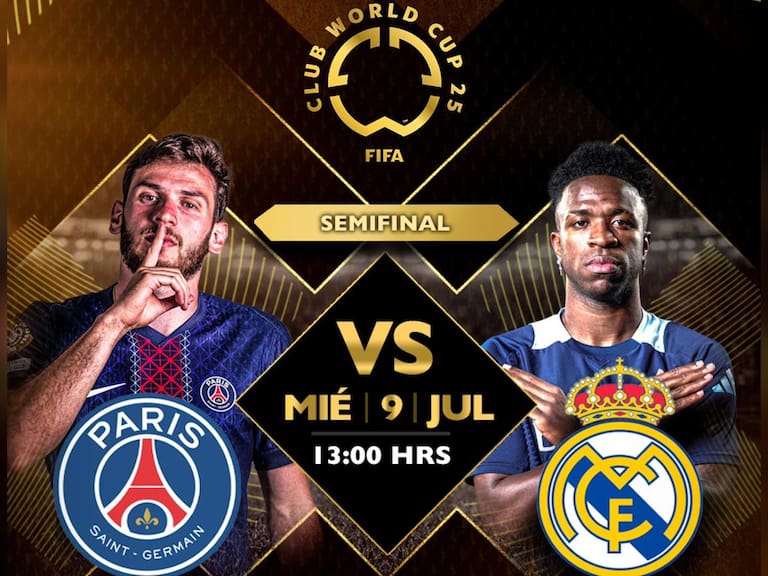 PSG vs Real Madrid: EN VIVO, dónde, cuándo y a qué hora ver las Semifinales del Mundial de Clubes