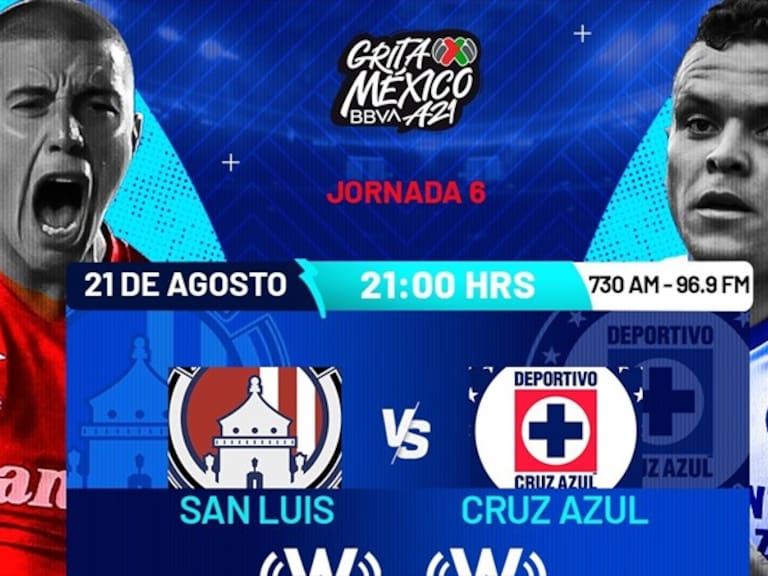 san luis vs cruz azul . Foto: wdeportes