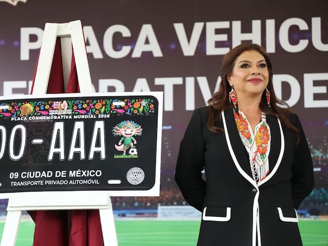 Placa conmemorativa del Mundial 2026 en CDMX: precio, requisitos y cómo tramitarla