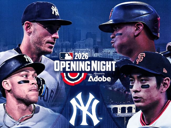 Yankees vs Giants: EN VIVO, dónde, cuándo y a qué hora ver el Opening Day de la MLB 2026