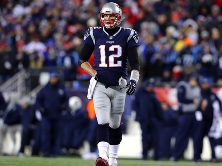 Tom Brady durante un encuentro de los Patriots. Foto: Getty Images