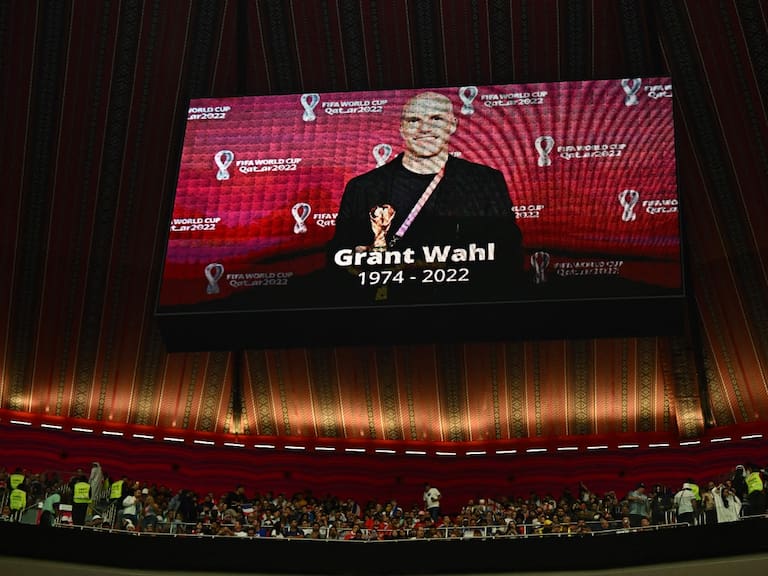 Grant Wahl en su homenaje.