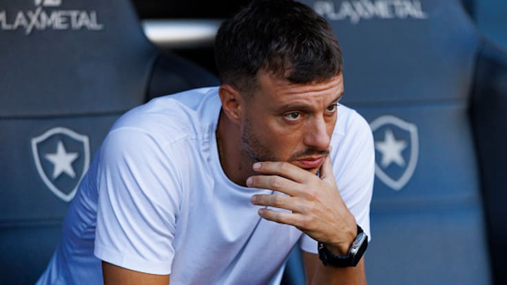 Martín Anselmi es destituido de su cargo como entrenador del Botafogo