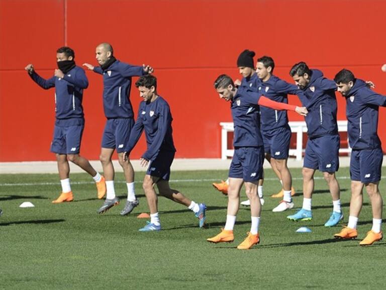 Sevilla cerró su preparación para enfrentar al United. Foto: Getty Images