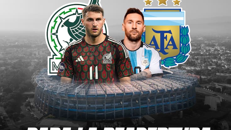 México vs Argentina o Brasil en la reapertura del Estadio Azteca a principios del 2026