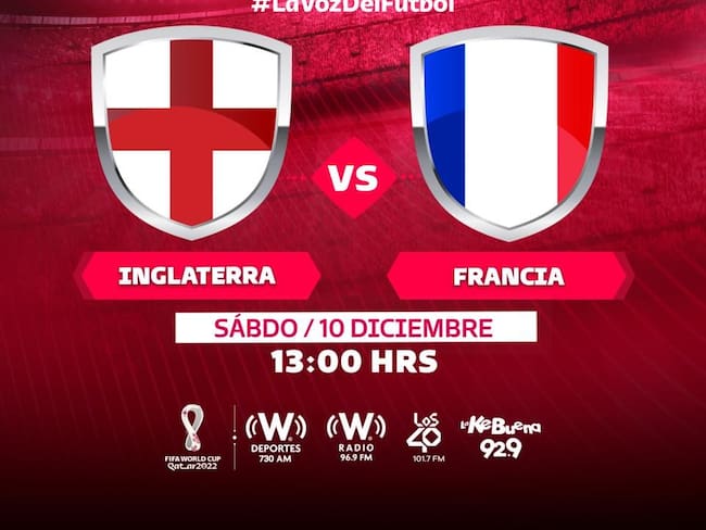 Inglaterra vs Francia: EN VIVO y en directo online, cuartos de final, Mundial de Qatar 2022