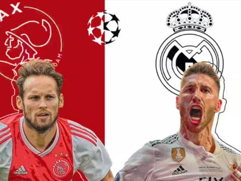 Ajax vs Madrid . Foto: